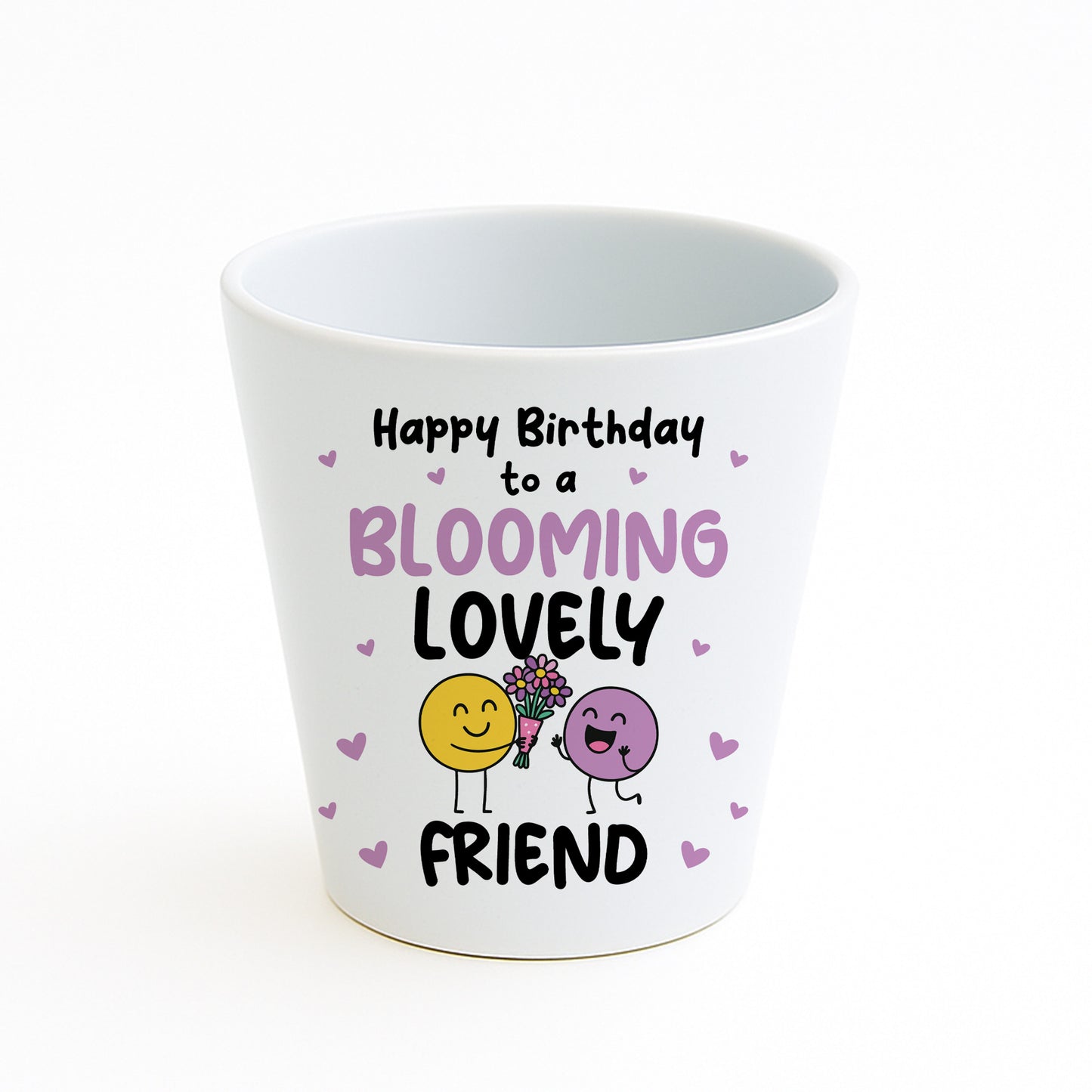 Birthday Gift For Friend BLOOMING LOVELY FRIEND Card Plant Pot