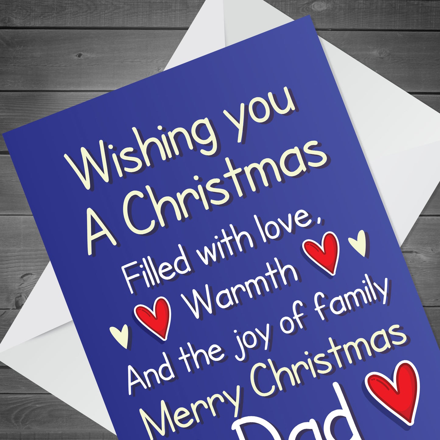 Christmas Card For Dad Christmas Cards Card For Him