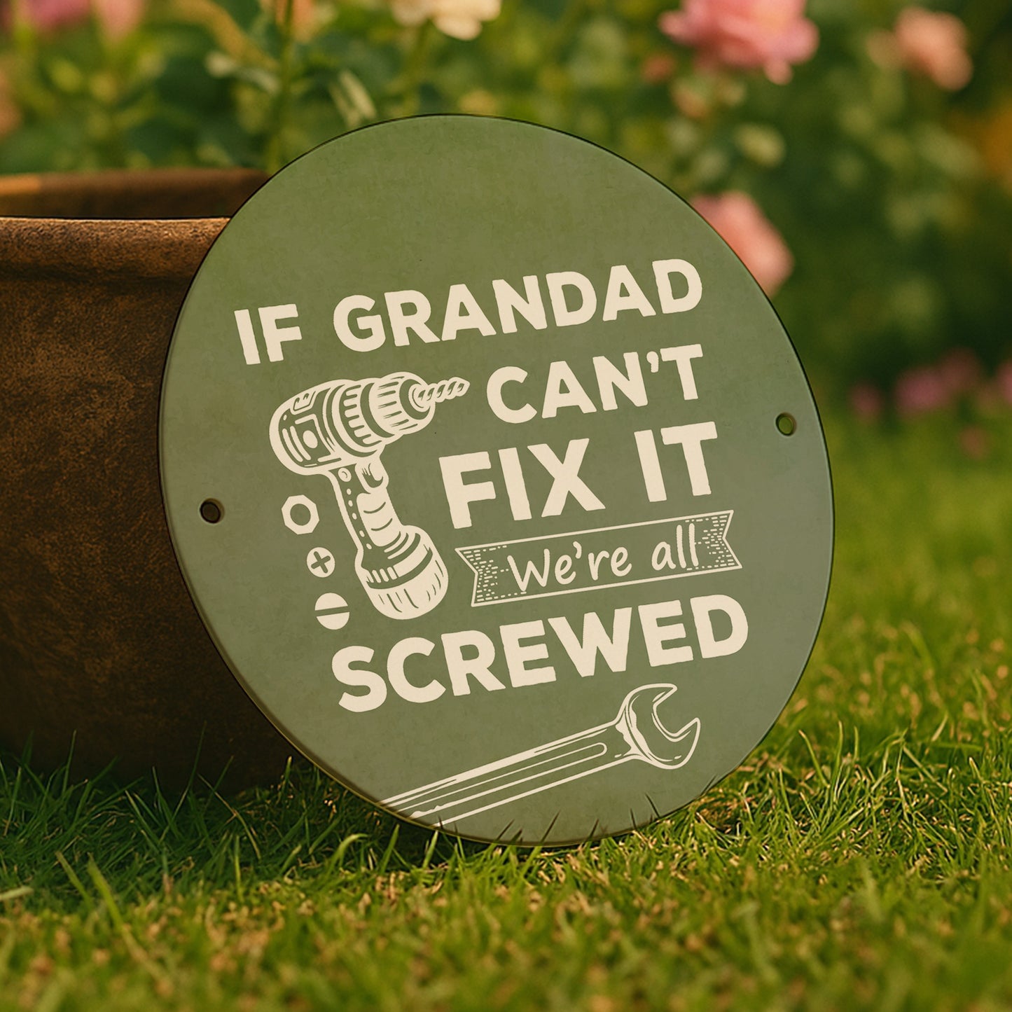 Funny Gift For Grandad For Birthday Fathers Day Cant Fix It