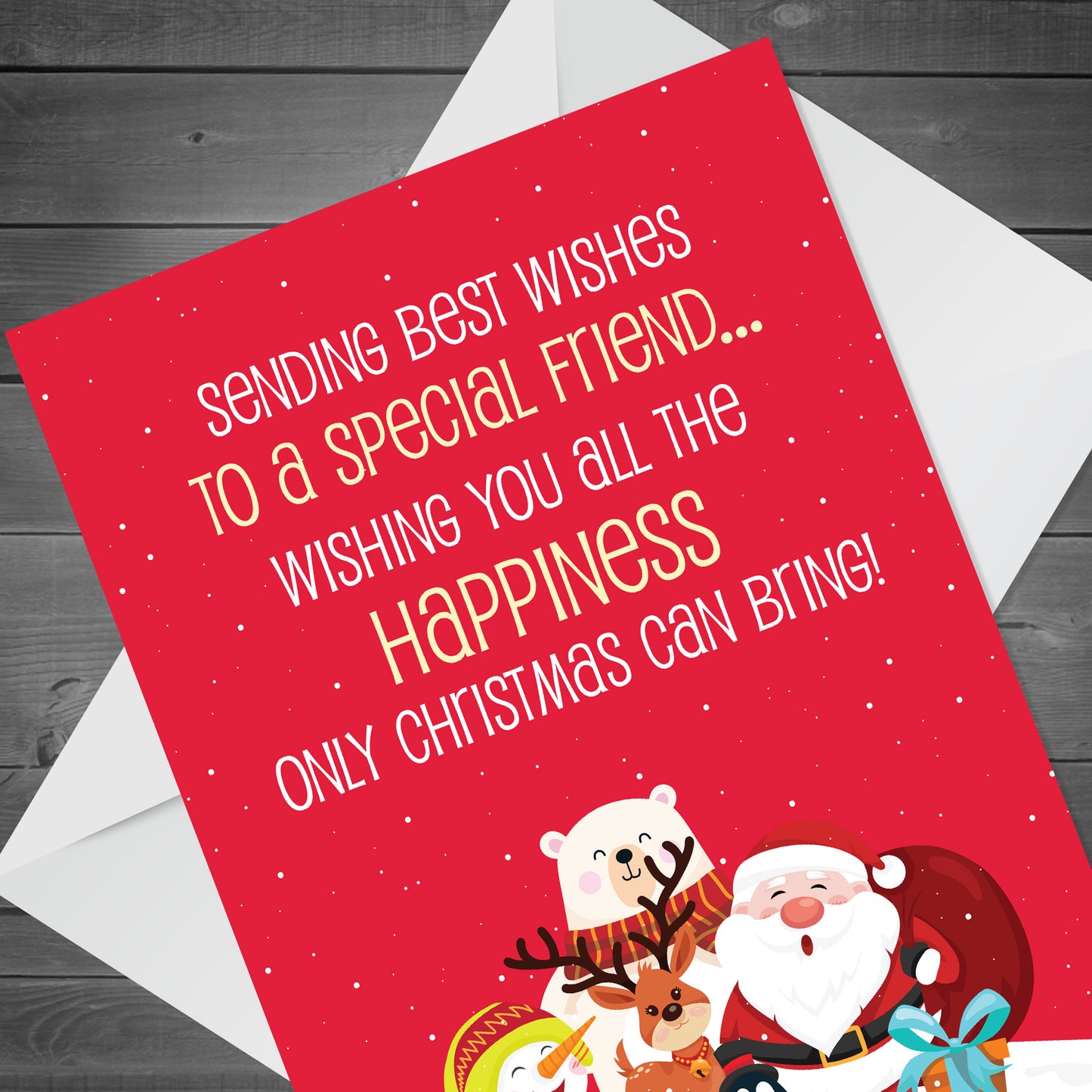 Christmas Cards For Friend Novelty Christmas Cards For Her Him