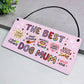 Funny Birthday Christmas Gift For The Best Dog Mum Gift Woof You