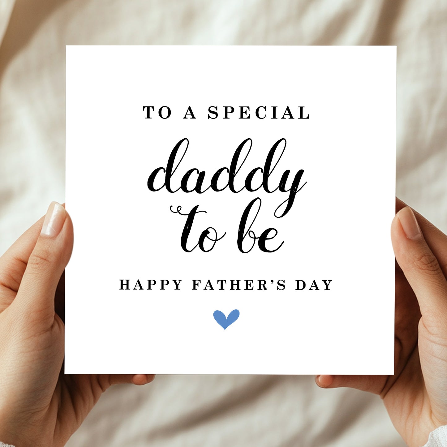 Daddy To Be Father's Day Card For New Dad Newborn Fathers Day
