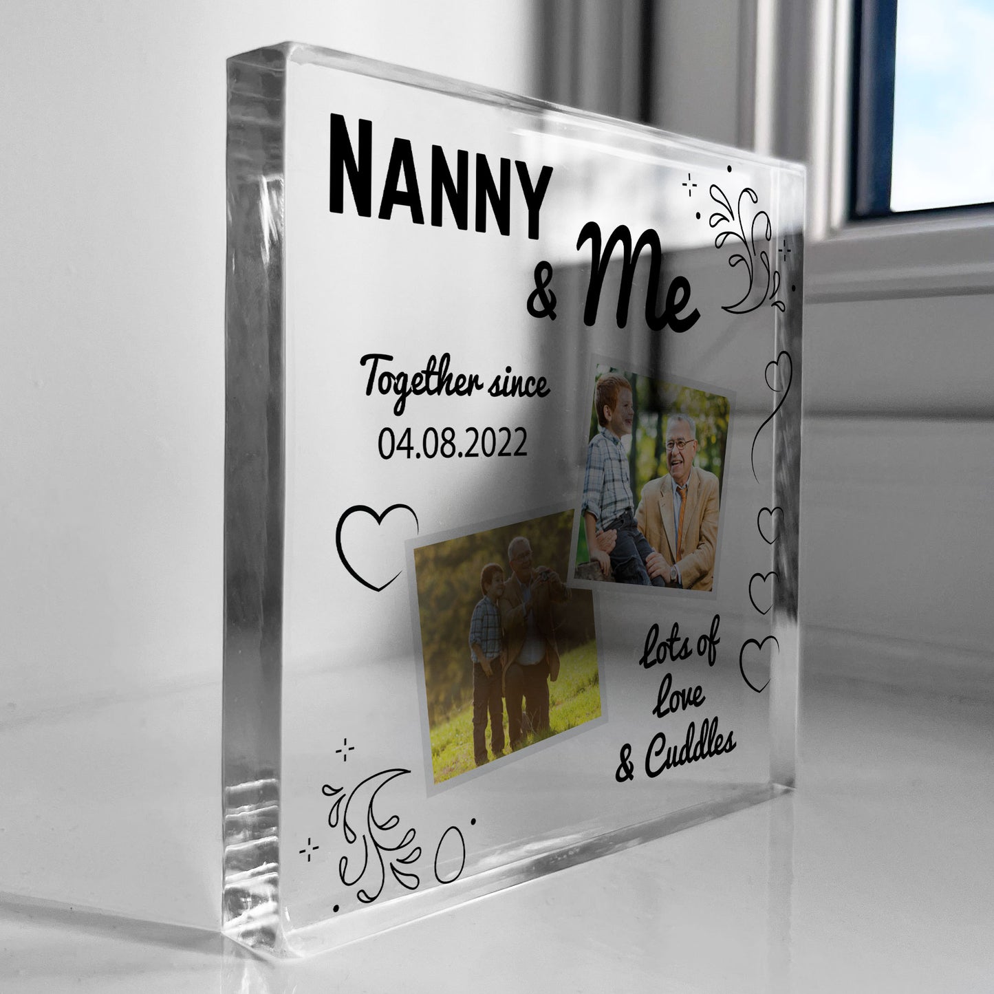 Personalised Gift For NANNY From Granddaughter Grandson
