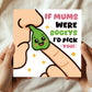 Funny Card For Mum For Birthday BOGEY ID PICK YOU Card