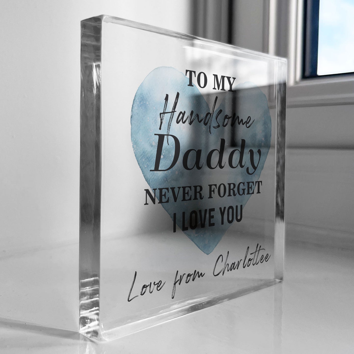 Daddy Gift For Fathers Day Birthday NEVER FORGET I LOVE YOU