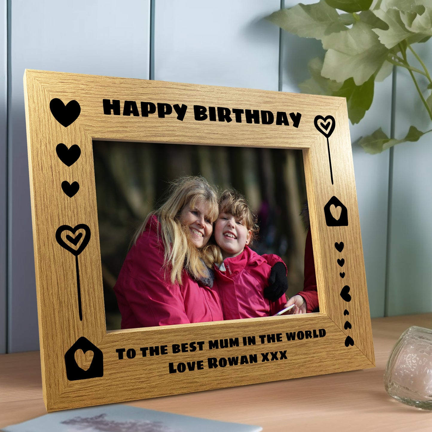 Personalised Birthday Gifts Mum 7x5 Photo Frame Mum Gifts