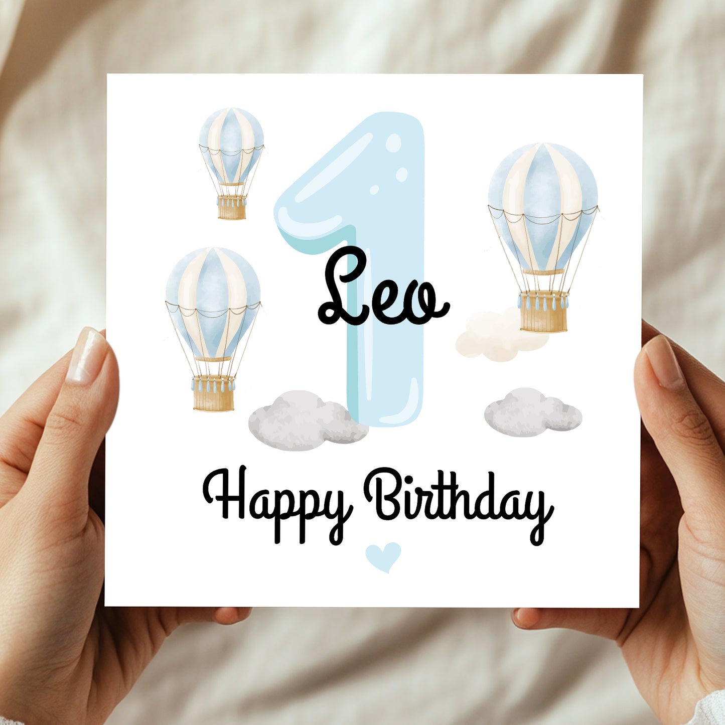 1st Birthday Card For Baby Boy Son Grandson Nephew Brother