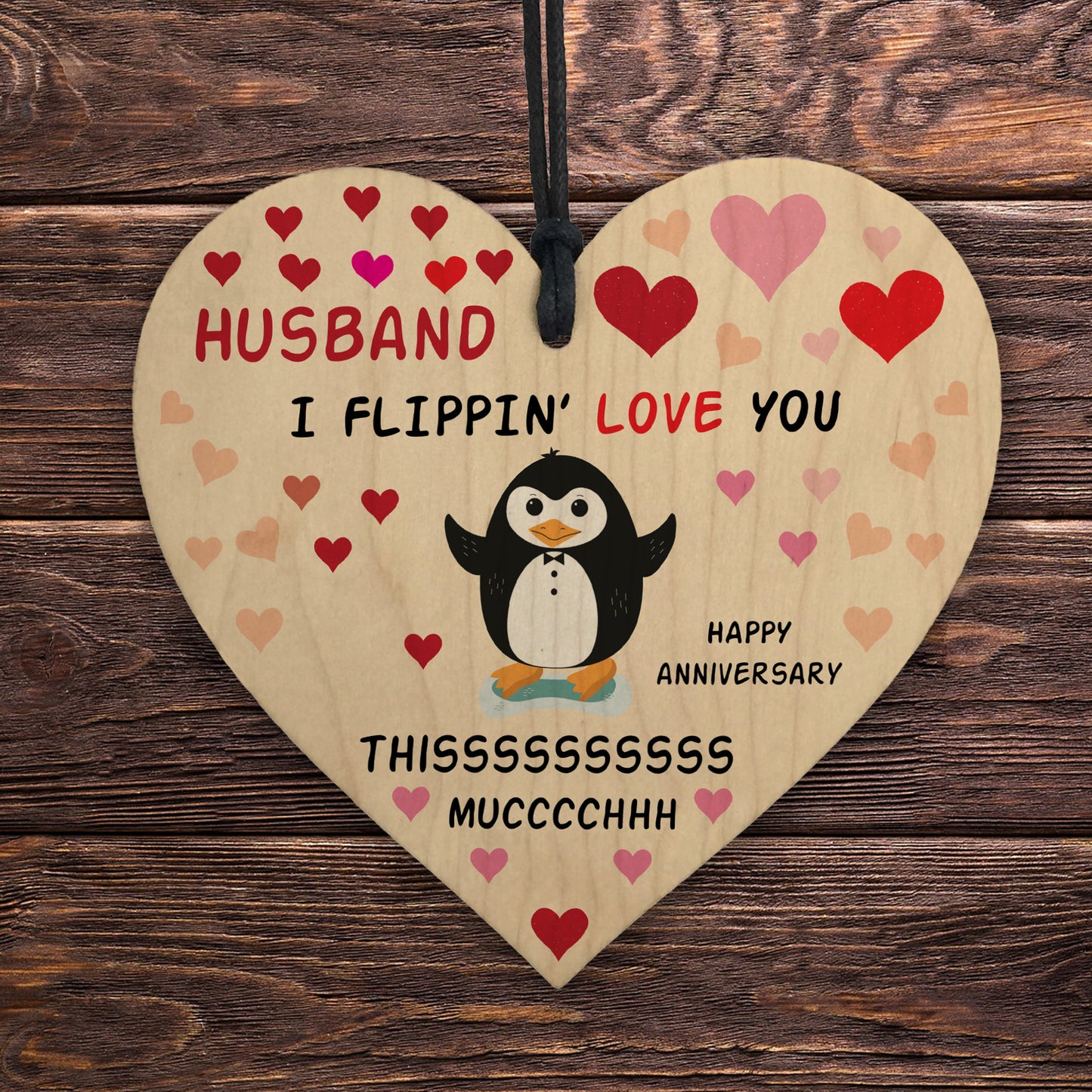 Funny Anniversary Gift For Husband Penguin Gifts For Husband