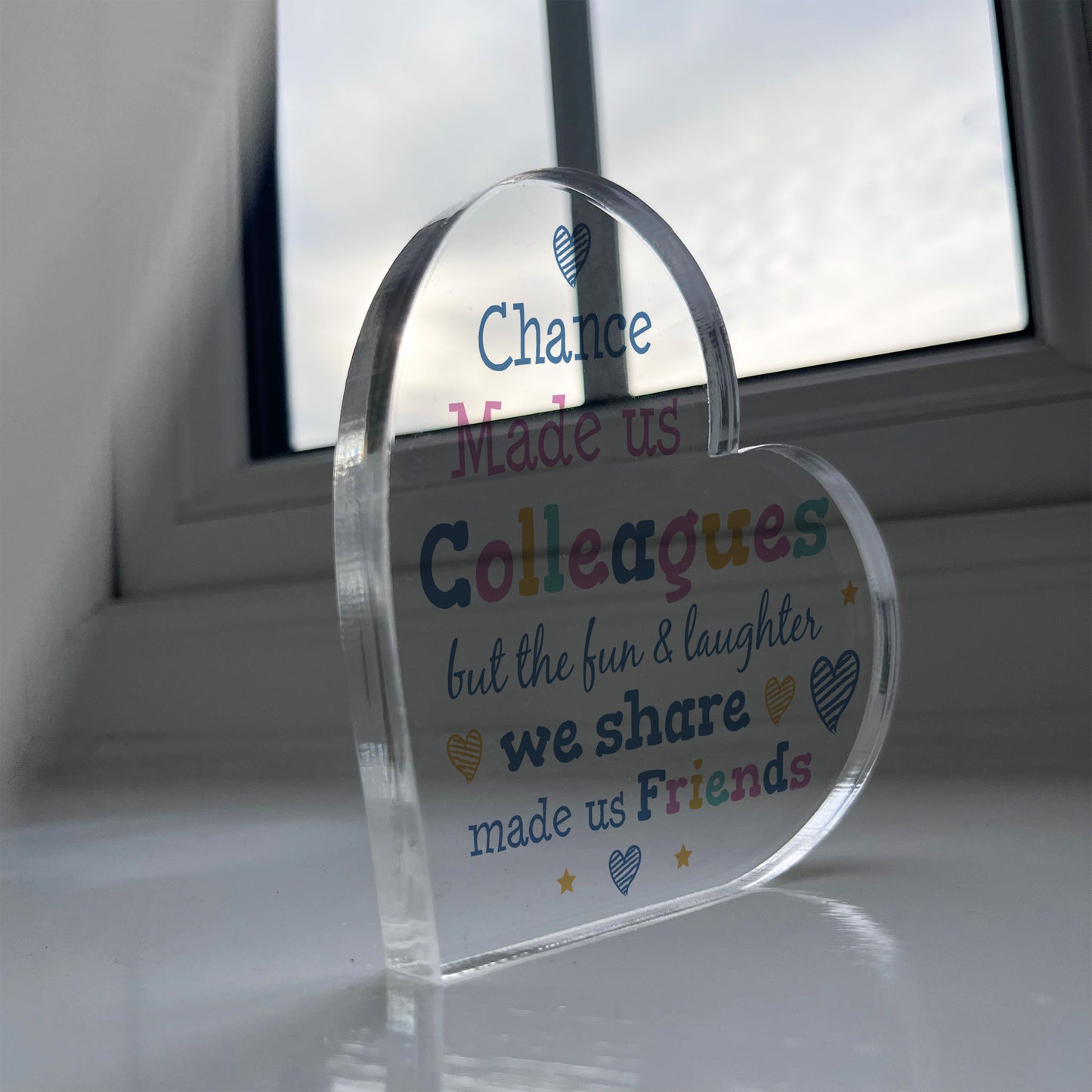 Funny Gift For Colleague For Biirthday Christmas Acrylic Plaque