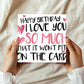 Happy Birthday Card For Her Mum Nan Friend Auntie With Envelope
