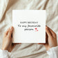 Happy Birthday Card For Favourite Person Boyfriend Card Cute