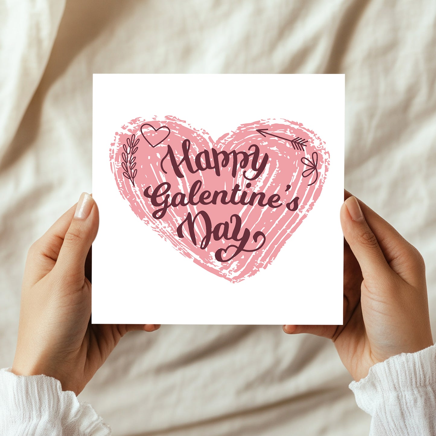 Valentines Day Cards For Best Friend, Happy Galentines Day Card