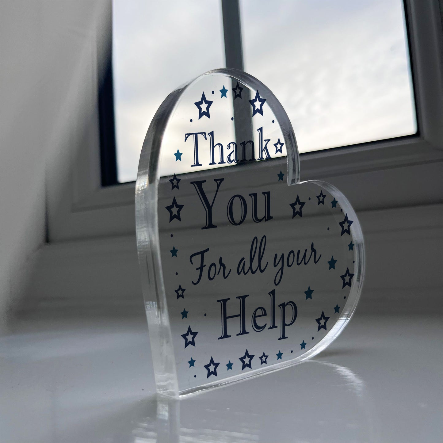 Thank You For All Your Help Gift For Teacher Colleague Volunteer