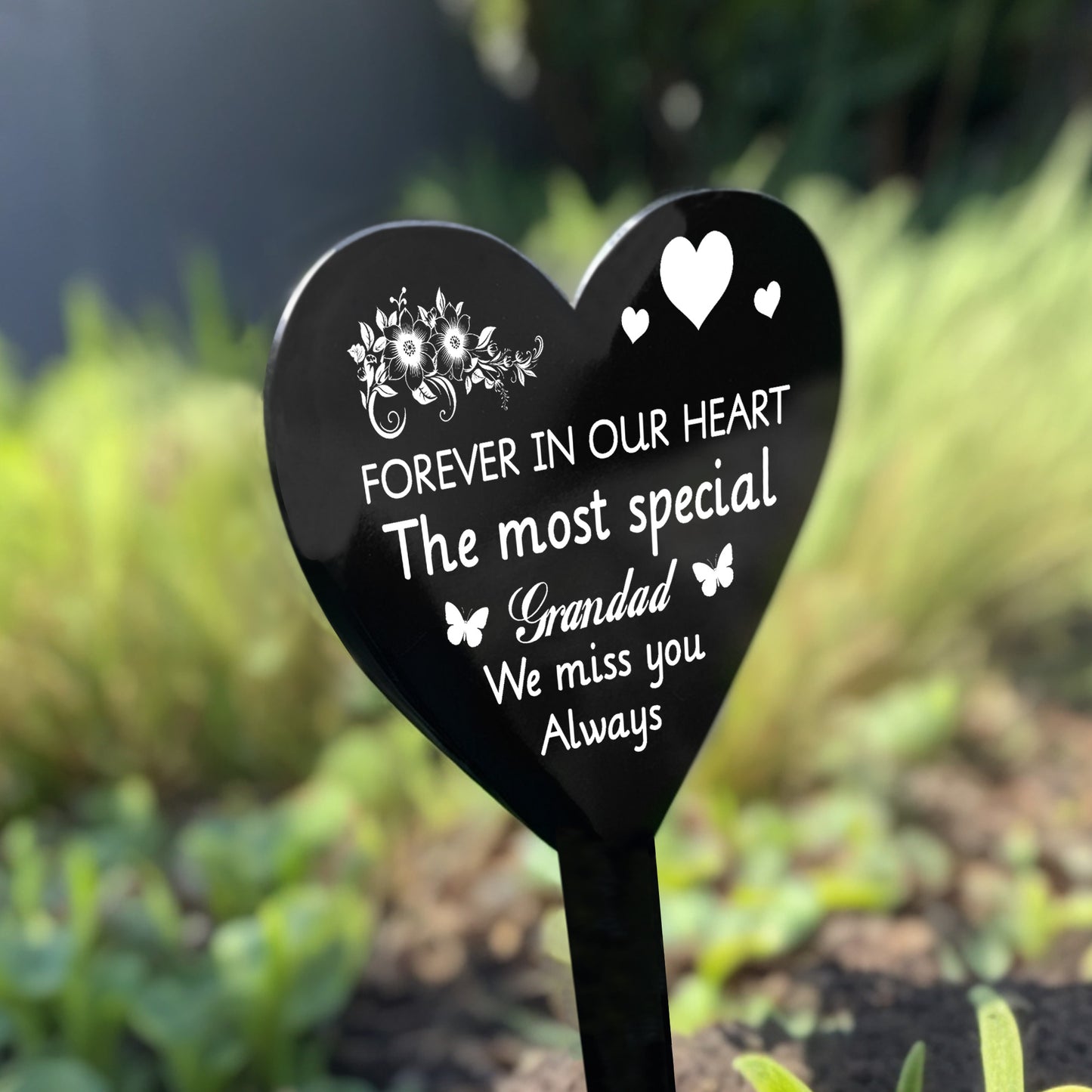 Grandad Memorial Stake Grave Decorations Memorial Grandparents