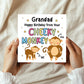 Birthday Card for Grandad From Your Cheeky Monkey Funny Card
