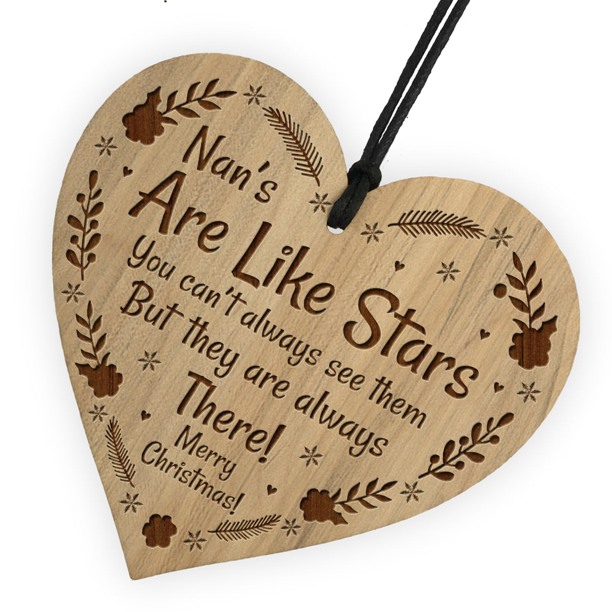 Christmas Gift For Nan Novelty Tree Decoration Bauble Gift