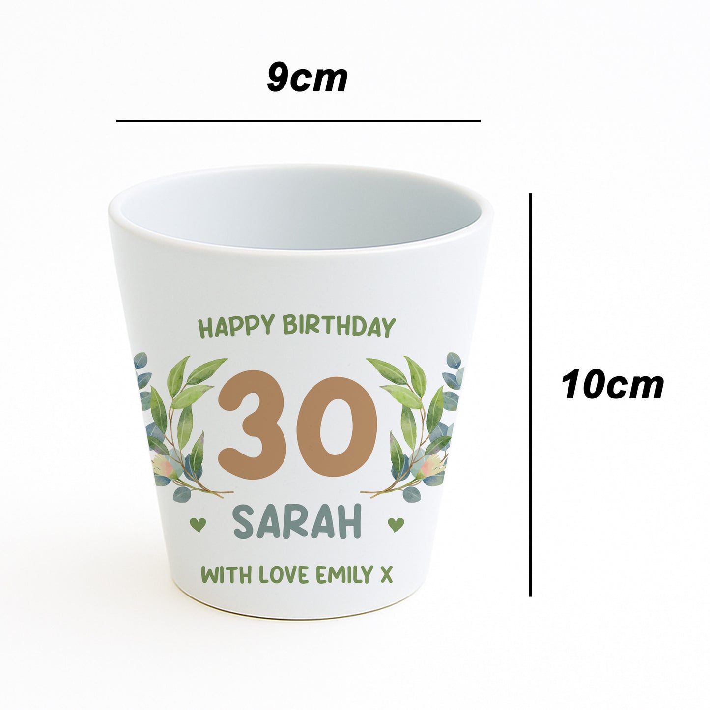 Personalised Happy 30th Birthday Gift For Mum Sister Auntie