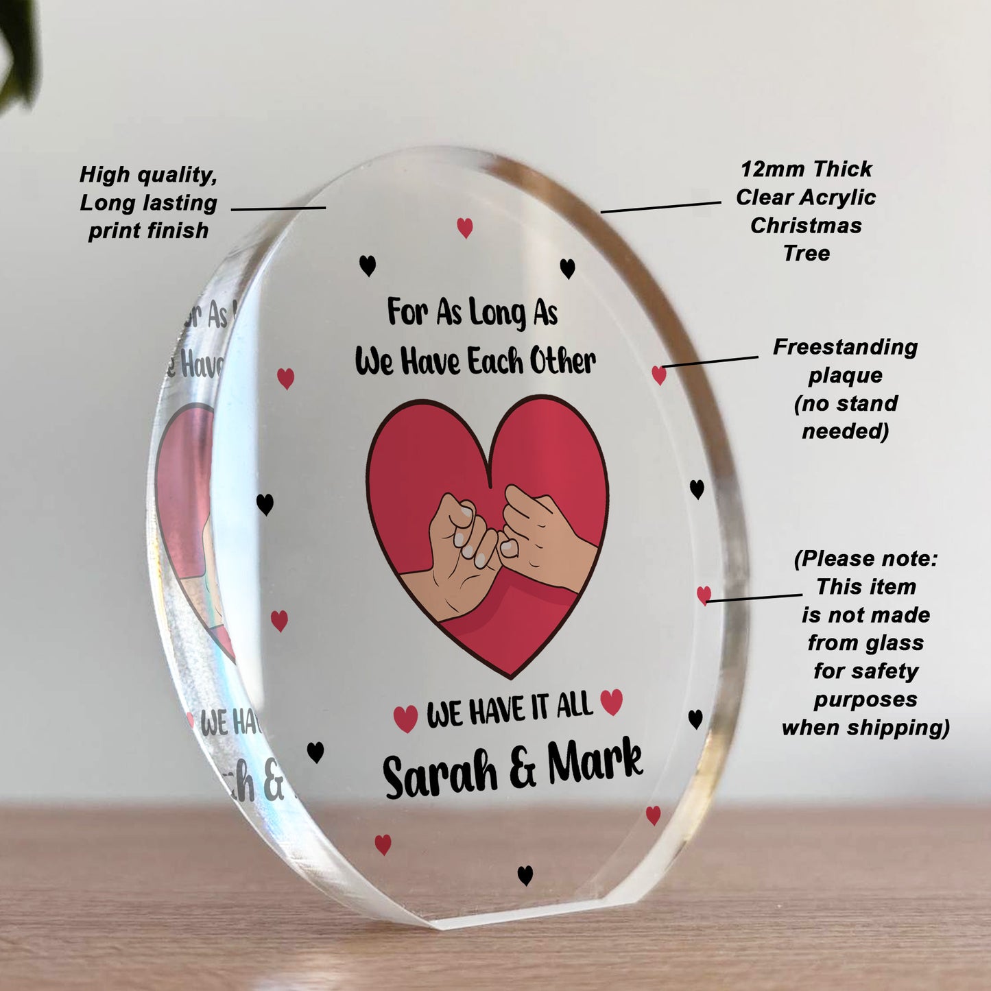 Personalised Couples Gift For Boyfriend Girlfriend Husband Wife