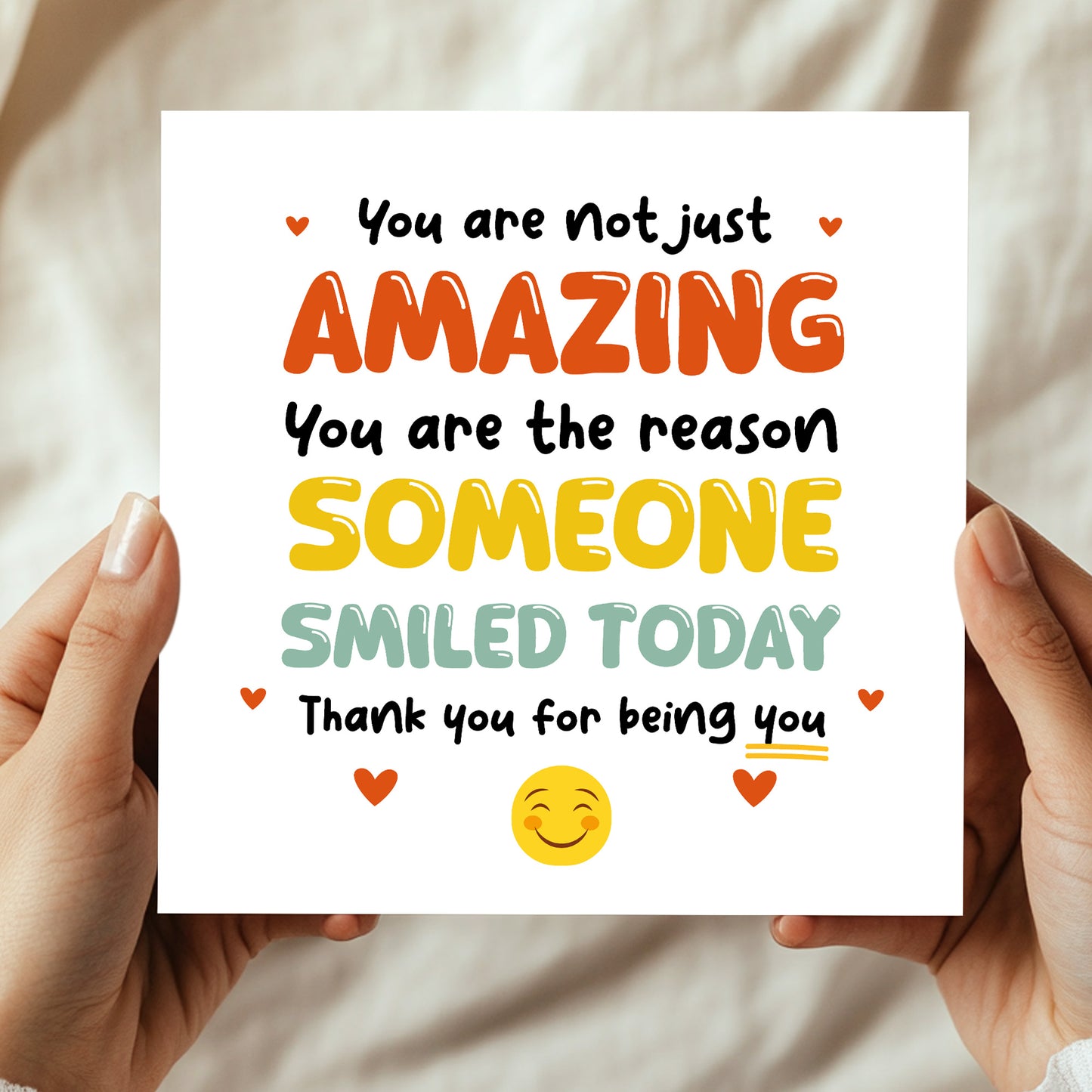 Thank You Card For Someone Special Thank You Card For Teacher