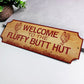 Funny Chicken Coop Welcome Sign Hen House Farm Outdoor Garden