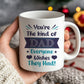 Dad Ceramic Mug Gift From Daughter and Son Novelty Father's Day