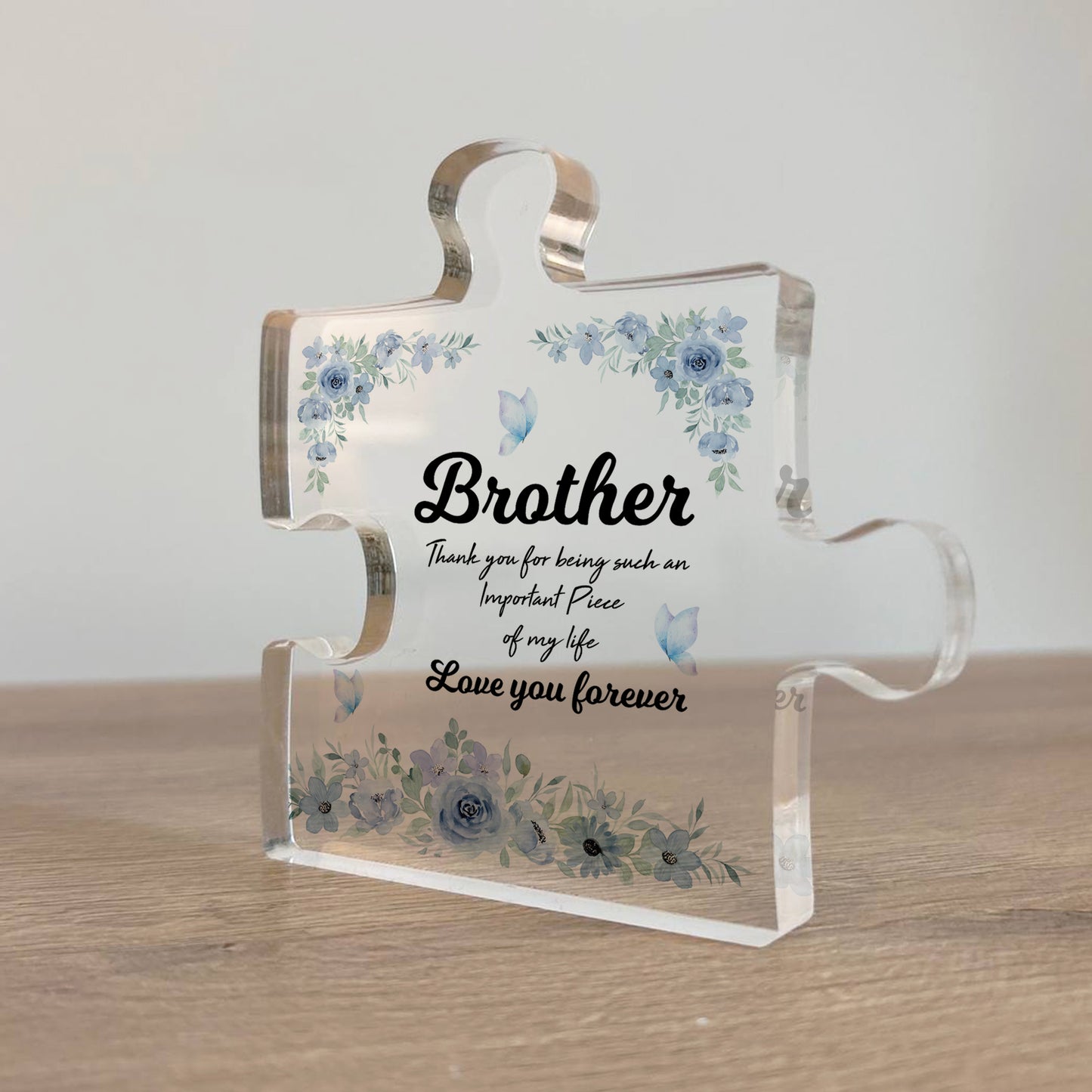 Brother Gifts Important Piece Of My Life Thank You Gift