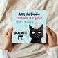 Humorous Birthday Card Happy Birthday for Friends Girls Women