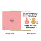 Funny Pottery Anniversary Card For Husband Wife 9th Anniversary
