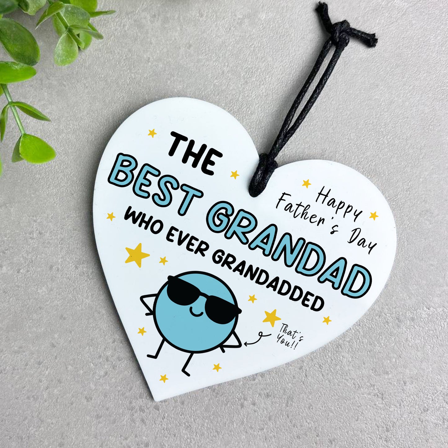 Fathers Day Gift For Grandad BEST GRANDAD Whoever Grandadded
