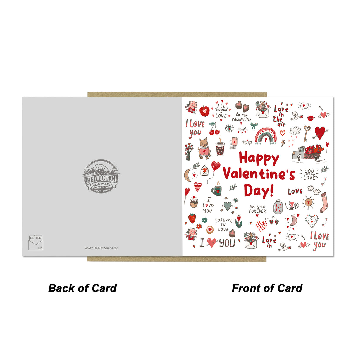 HAPPY VALENTINES DAY CARD For Husband Wife Novelty Valentines