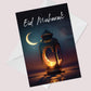 Eid Mubarak Card Ramadan Greetings Card For Friends Family Kids