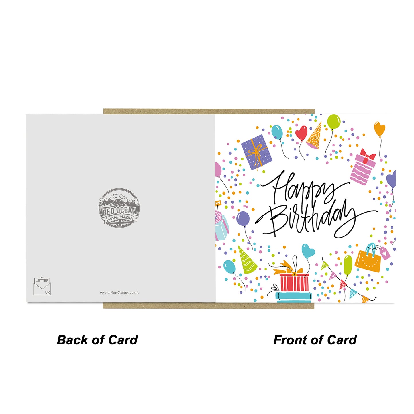 Fun Happy Birthday Cards, With Envelope, Birthday Cards for Her