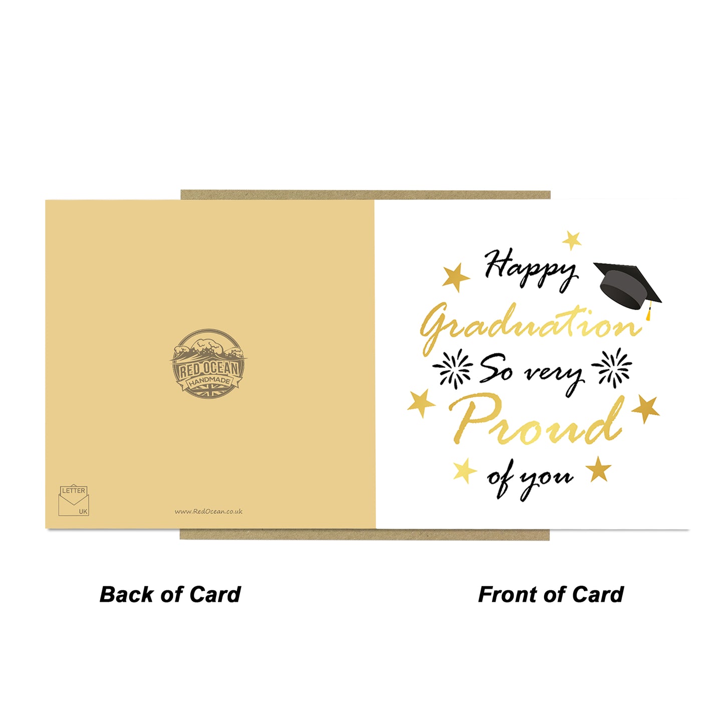Happy Graduation Card For Daughter Son Proud Of You Card