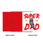 Super Dad Card For Fathers Day Birthday Superhero Card For Dad