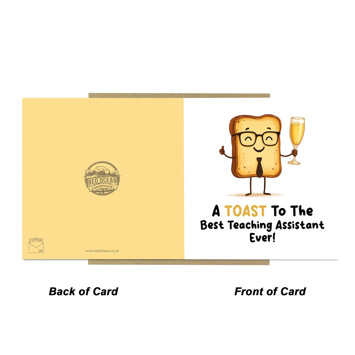 Novelty Leaving School Nursery Card For Teaching Assistant