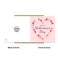Valentines Card For Her 14x14 Card With Kraft Envelope Wife