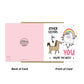 Funny Card For Sister Thank You Card For Sister Birthday Unicorn
