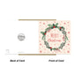 Christmas Card, Festive Xmas Card For Friend and Family