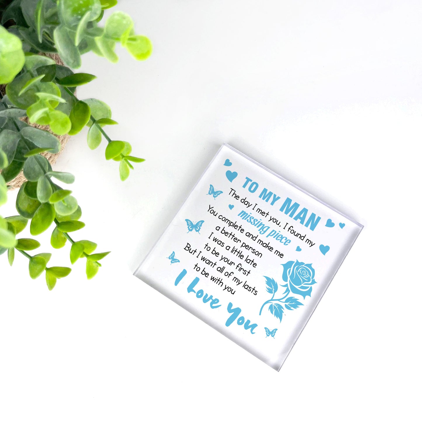 To My Man Gift For Boyfriend Husband Christmas Birthday Gift