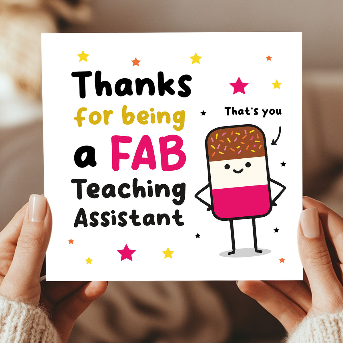 Teaching Assistant Gift Set Plant Pot and Greetings Card For TA