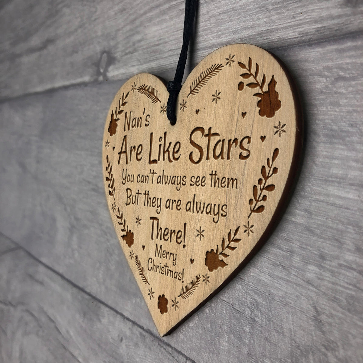 Christmas Gift For Nan Novelty Tree Decoration Bauble Gift