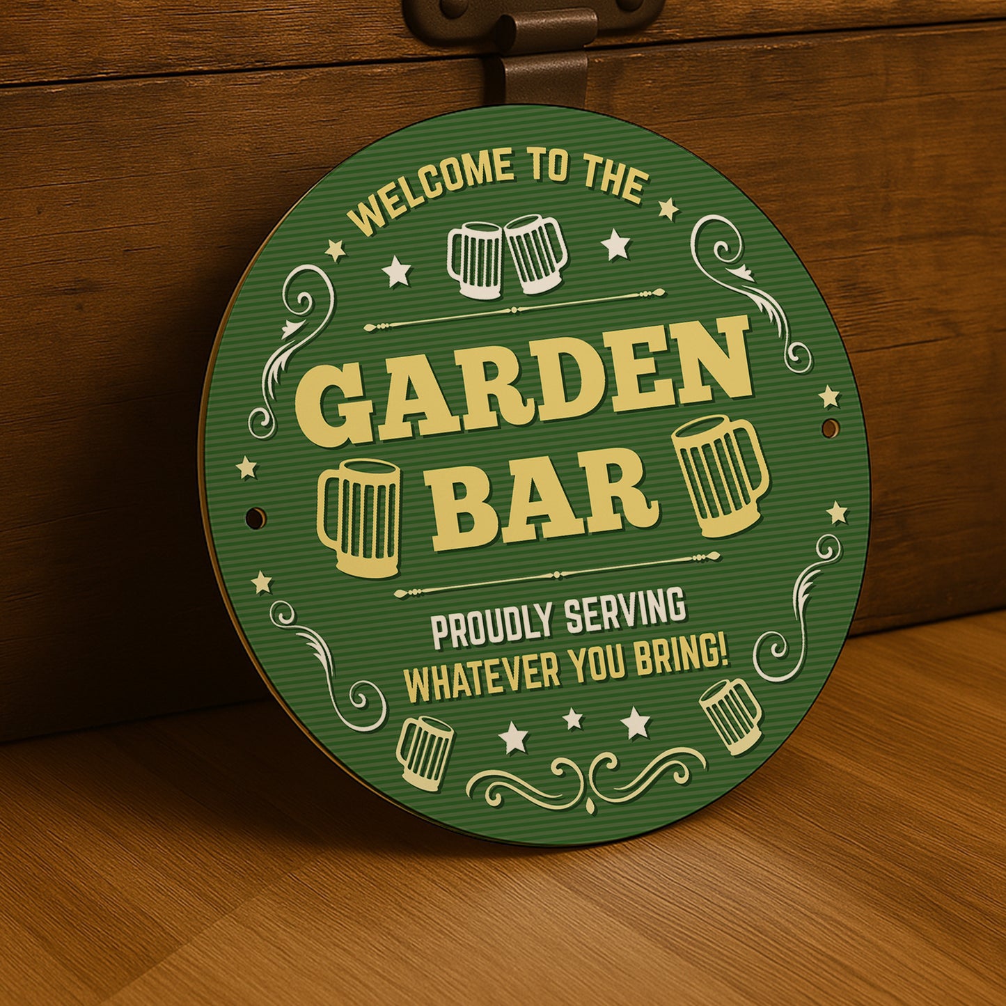 Welcome Garden Bar Sign Acrylic Bar Signs For Home Bar Outside