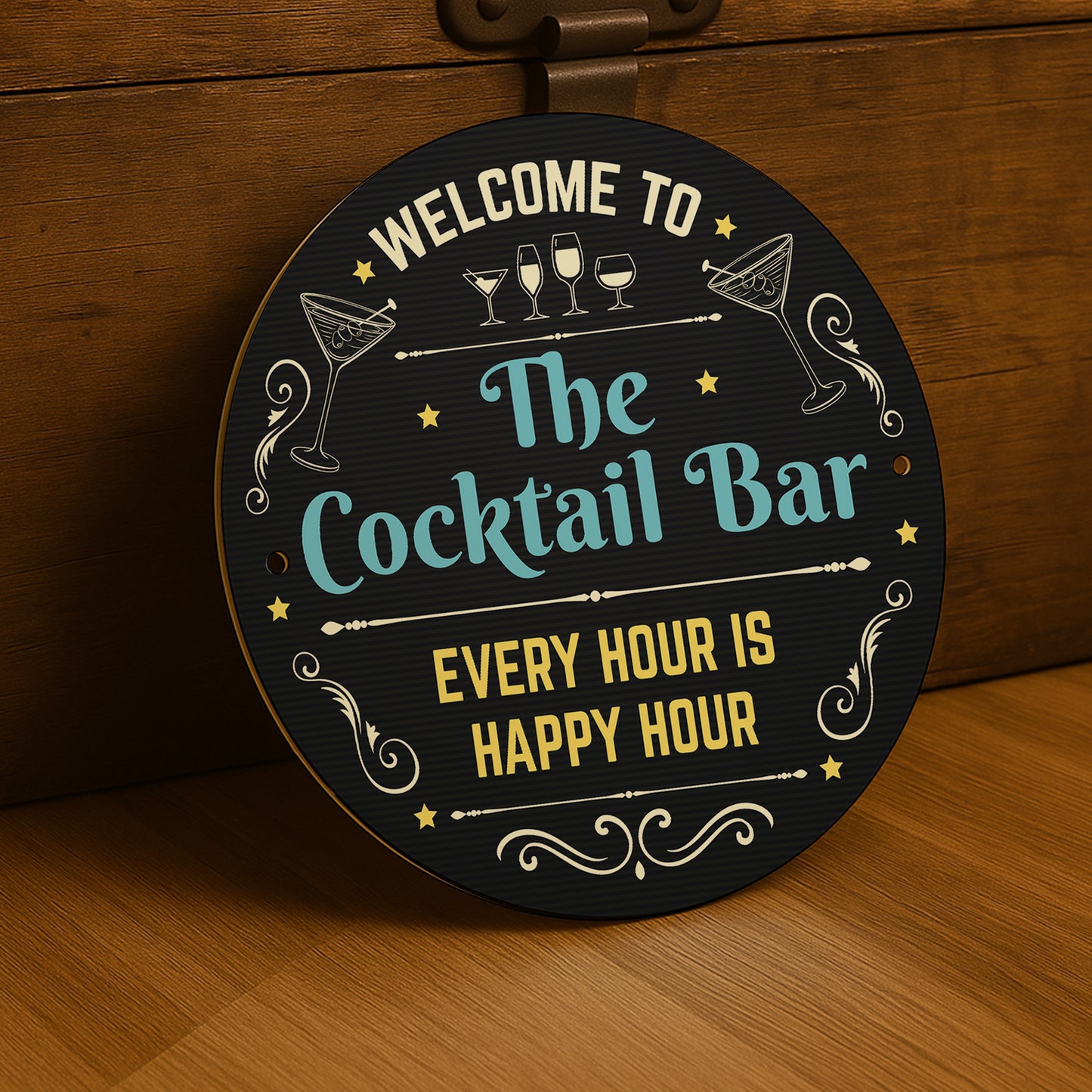 Cocktail Bar Sign Acrylic Bar Signs For Home Bar Outside Welcome