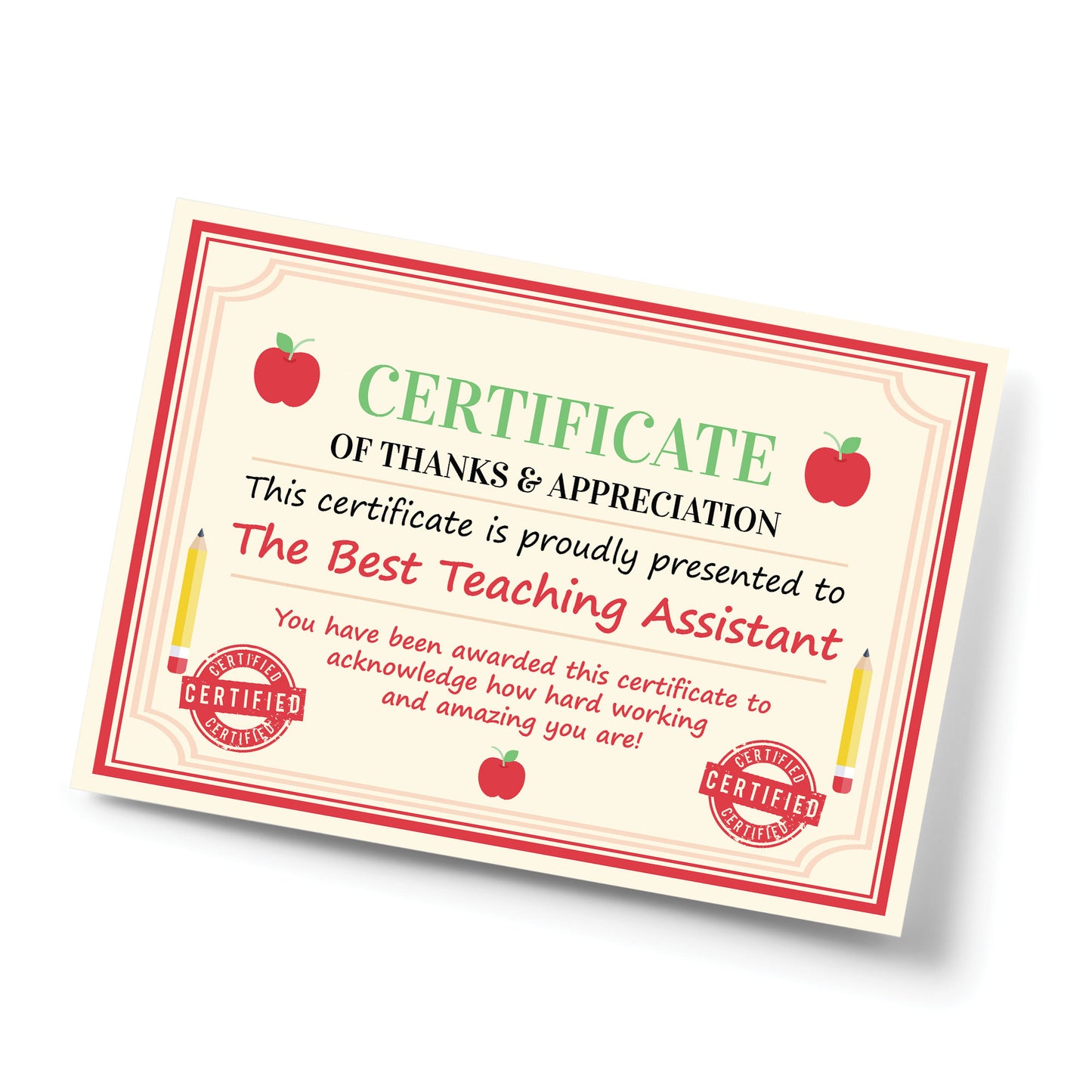 Gift For Best Teaching Assistant Leaving School Nursery Gift