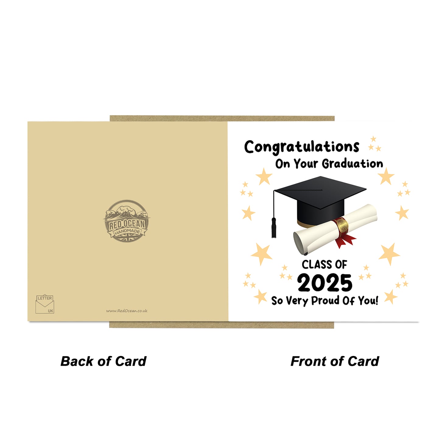 Personalised Graduation Card For Daughter Son Proud Of You Card