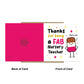 Nursery Teacher Thank You Card FAB TEACHER Card With Envelope