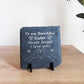 Never Forget I Love You Sister Gift Slate Sign Sister Gift