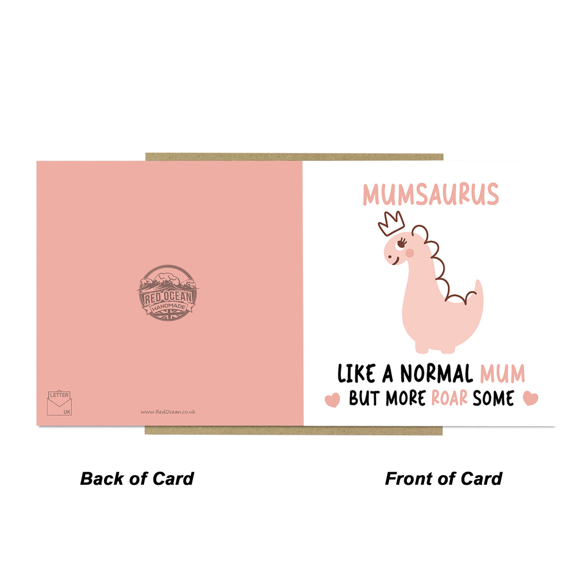 Mum Birthday Card for Her Mumsaurus Happy Birthday Mum Card