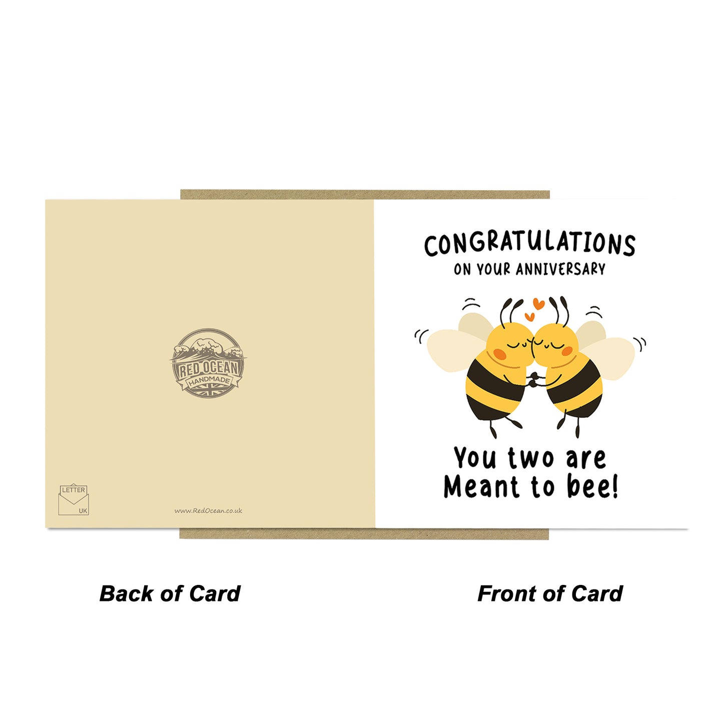 Cute Anniversary Card For Husband Wife Boyfriend Girlfriend