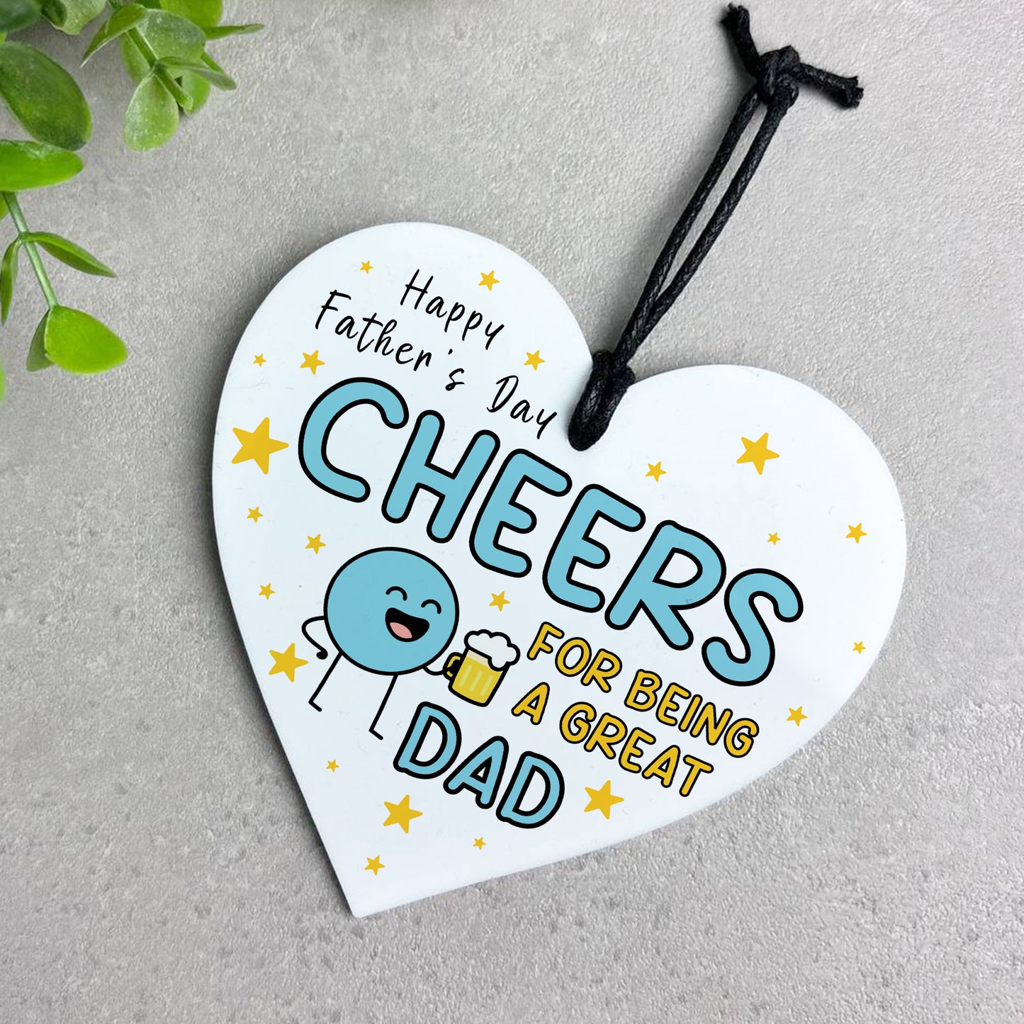 Funny Fathers Day Gift For Dad Cheers For Being A Great Dad